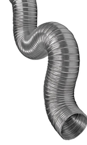 In addition to cleaning chimneys, we clean dryer vents. dryer vent hose