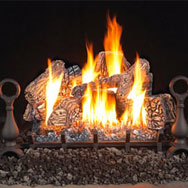 Gas Fireplace Log