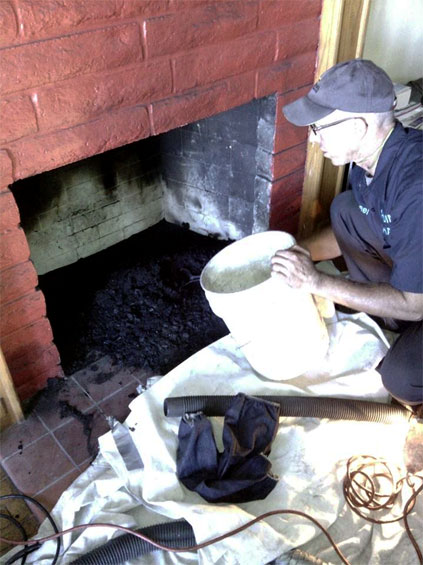 Do Not Let Creosote Build Up. It is a fire hazard. Collecting Creosote in Buckets