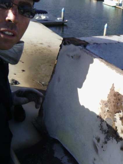 This is the result of a chimney fire in Coronado Coronado Chimney Fire